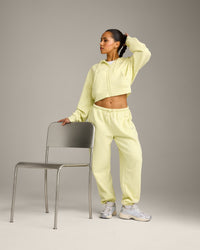 Foundations All Season Joggers | Pastel Yellow