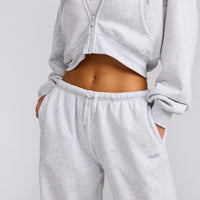Foundations All Season Straight Leg Joggers | Grey Marl