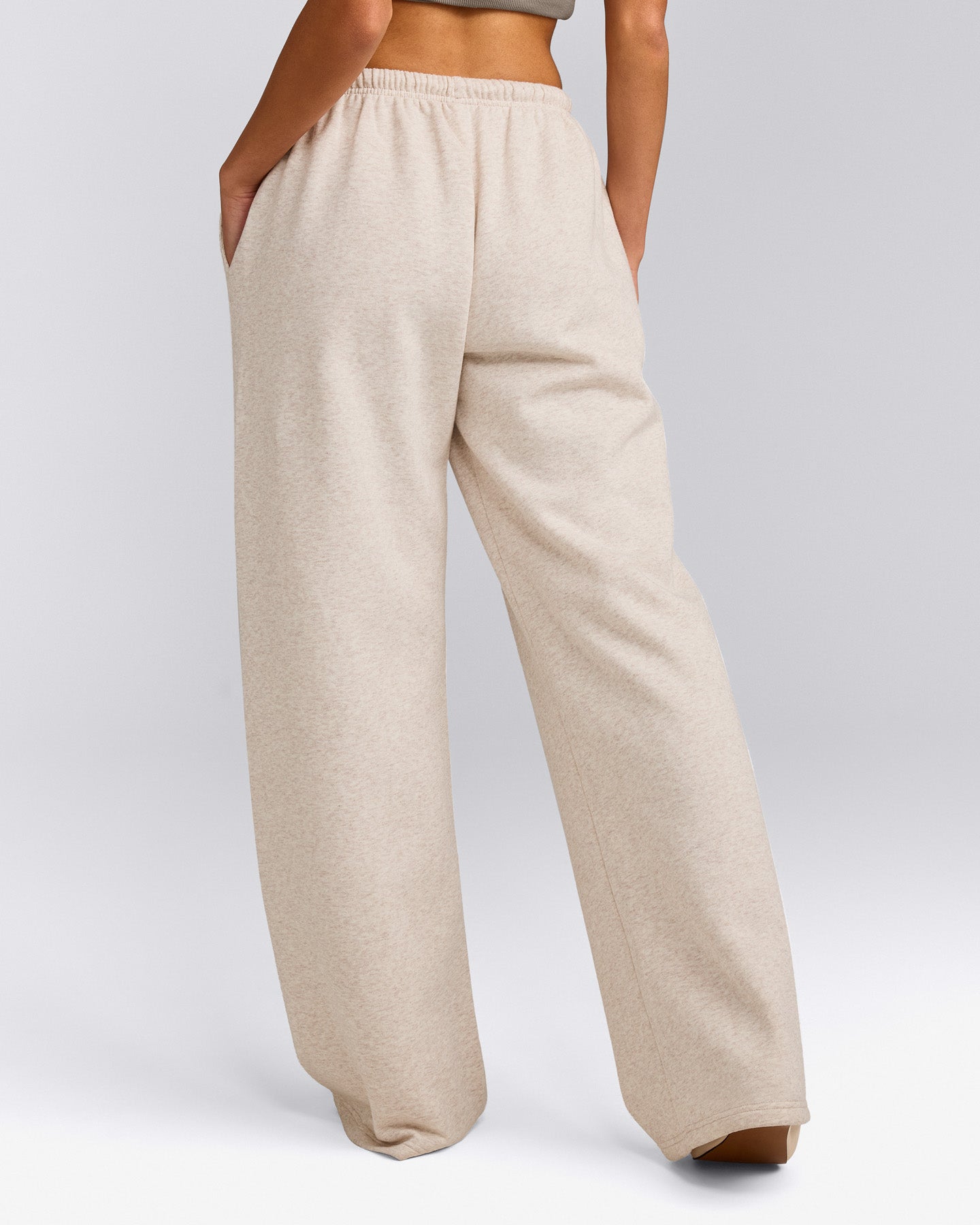 Foundations All Season Straight Leg Joggers | Oat Marl