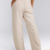 Foundations All Season Straight Leg Joggers | Oat Marl