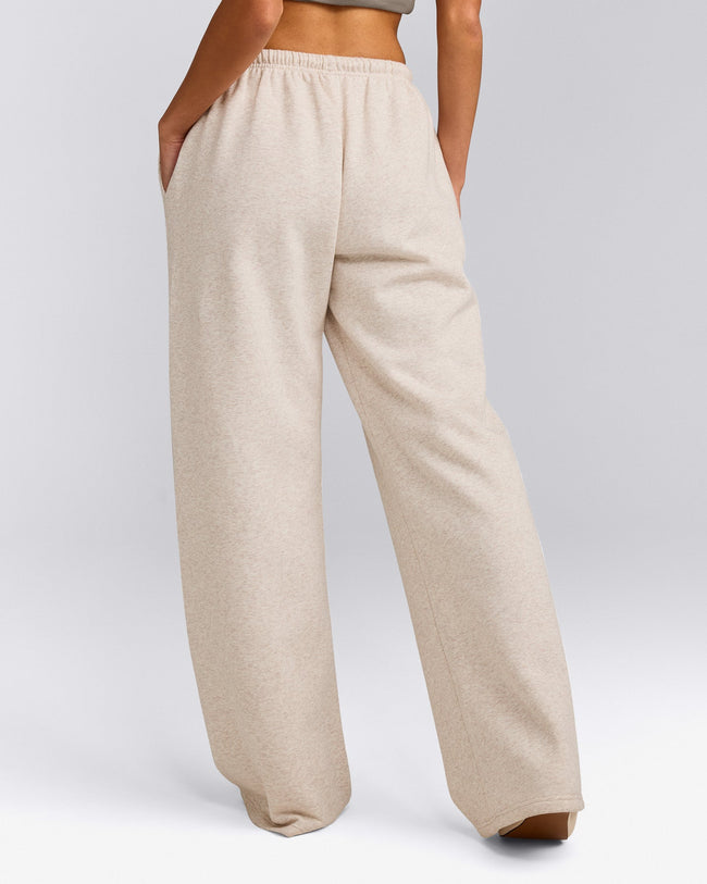 Foundations All Season Straight Leg Joggers | Oat Marl
