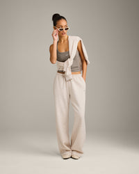 Foundations All Season Straight Leg Joggers | Oat Marl