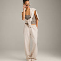 Foundations All Season Straight Leg Joggers | Oat Marl