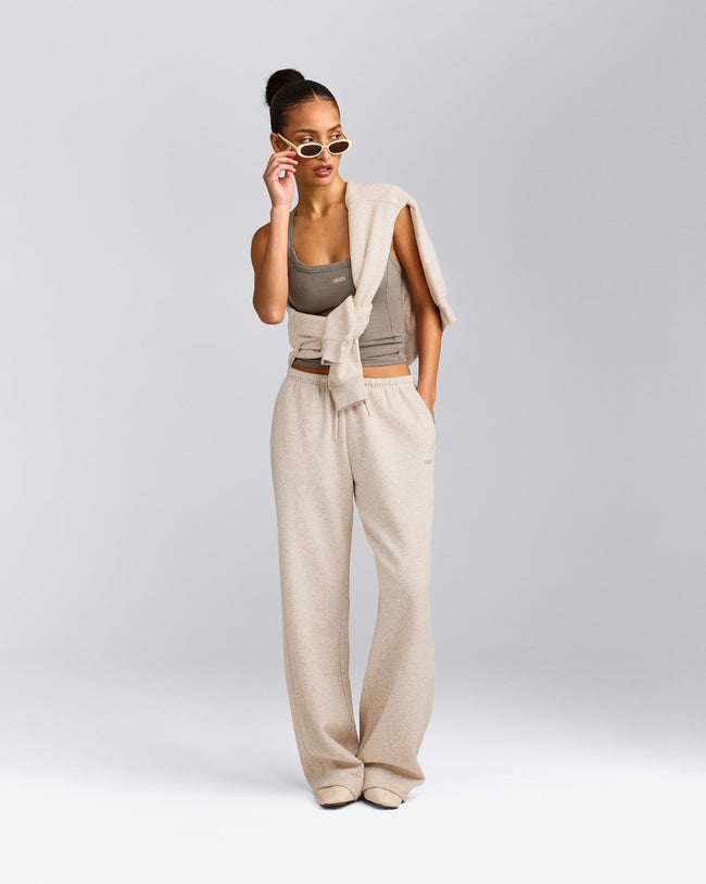 Foundations All Season Straight Leg Joggers | Oat Marl