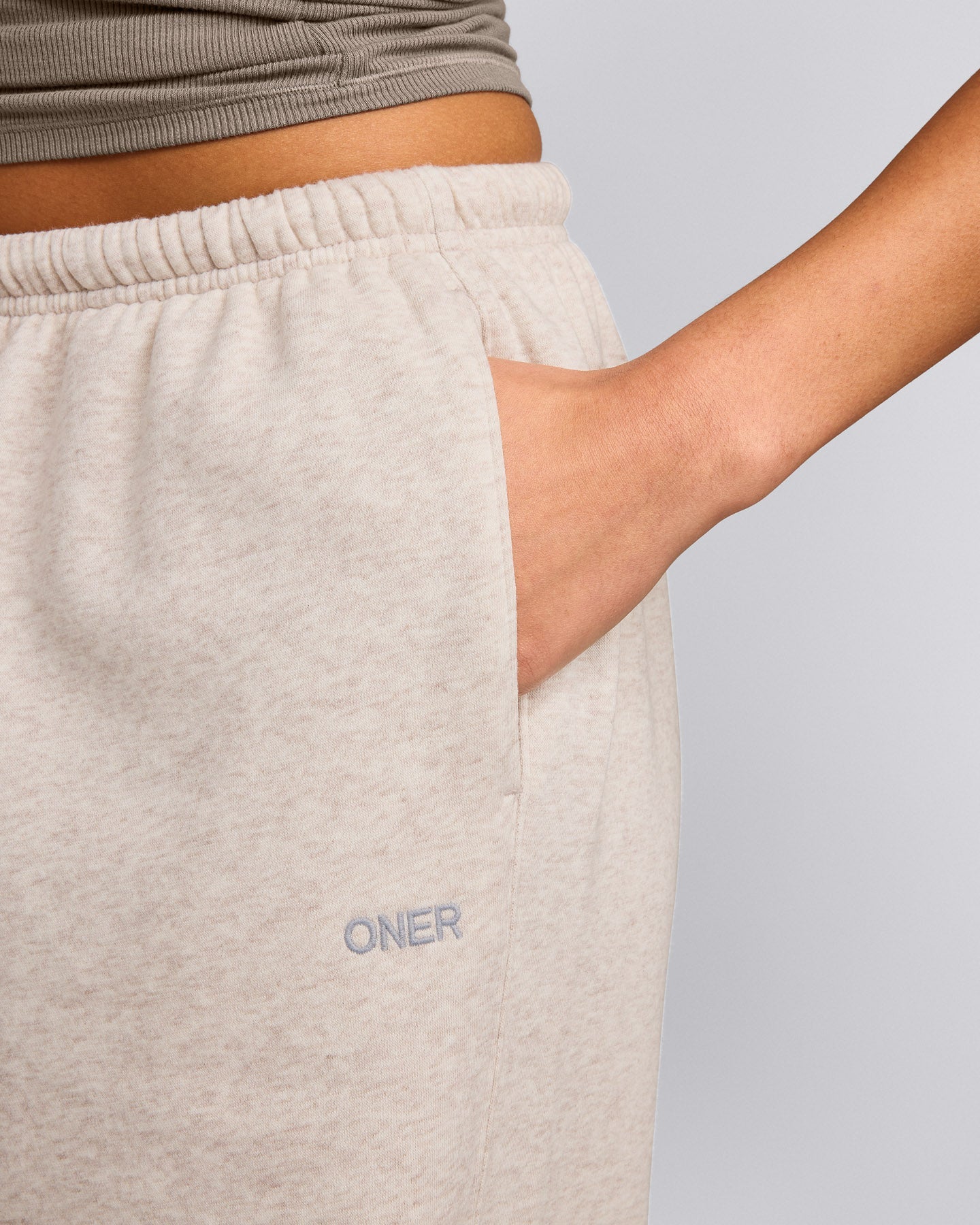 Foundations All Season Straight Leg Joggers | Oat Marl