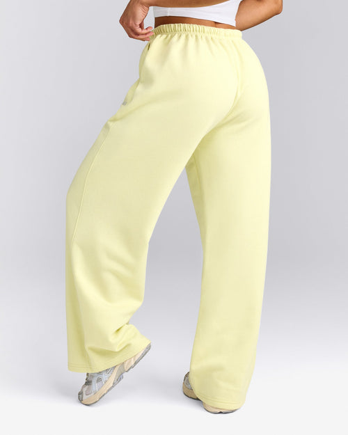 Foundations All Season Straight Leg Joggers | Pastel Yellow