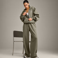 Foundations All Season Zip Through Hoodie | Alpine Green