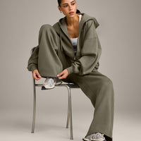 Foundations All Season Zip Through Hoodie | Alpine Green