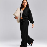 Foundations All Season Zip Through Hoodie | Black