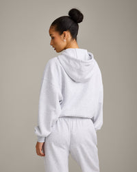 Foundations All Season Zip Through Hoodie | Grey Marl