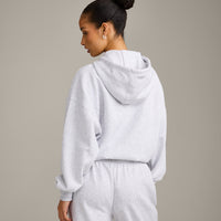 Foundations All Season Zip Through Hoodie | Grey Marl