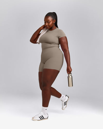 Mellow™ Motion Crew Neck Mid Top | Warm Minky