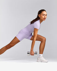 Mellow™ Motion Crew Neck Top | Lavender Purple