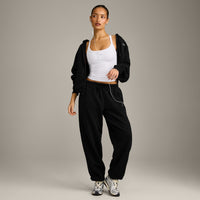 Mellow™ Rib Racer Back Vest with Built in Bra Shelf | White