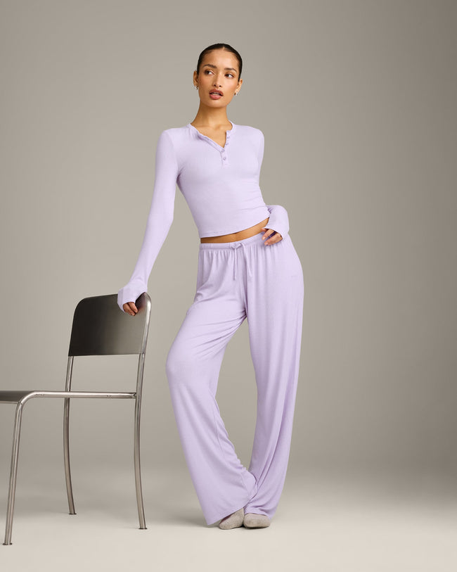 Oner At Home Night Bottoms | Light Lavender Purple