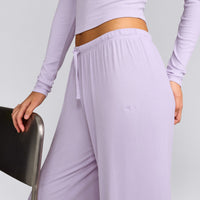 Oner At Home Night Bottoms | Light Lavender Purple