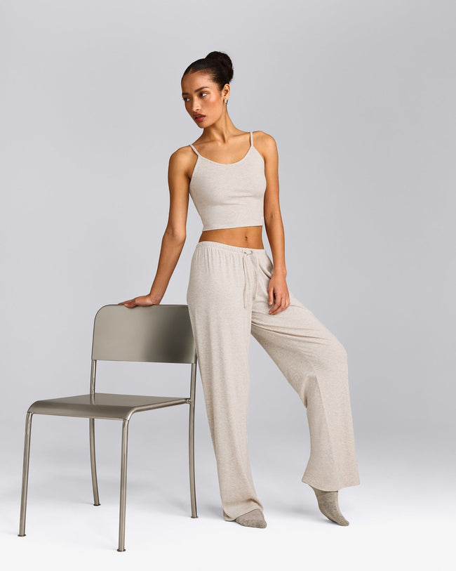 Oner At Home Night Bottoms | Oat Marl