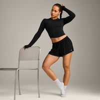 Oner At Home Night Shorts | Black