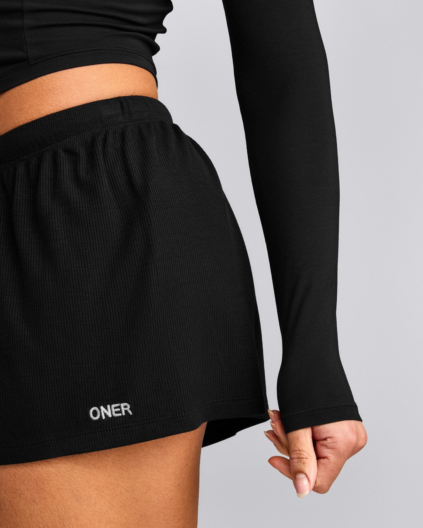 Oner At Home Night Shorts | Black