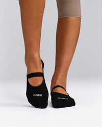 Pilates Grip Socks 1 Pack | Black