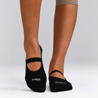 Pilates Grip Socks 1 Pack | Black