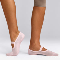 Pilates Grip Socks 1 Pack | Soft Girl Pink