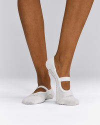 Pilates Grip Socks 1 Pack | White