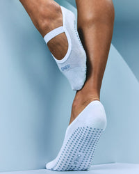 Pilates Grip Socks 1 Pack | White