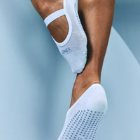 Pilates Grip Socks 1 Pack | White