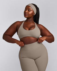 SoftMotion™ Bralette with Grey Logo | Minky