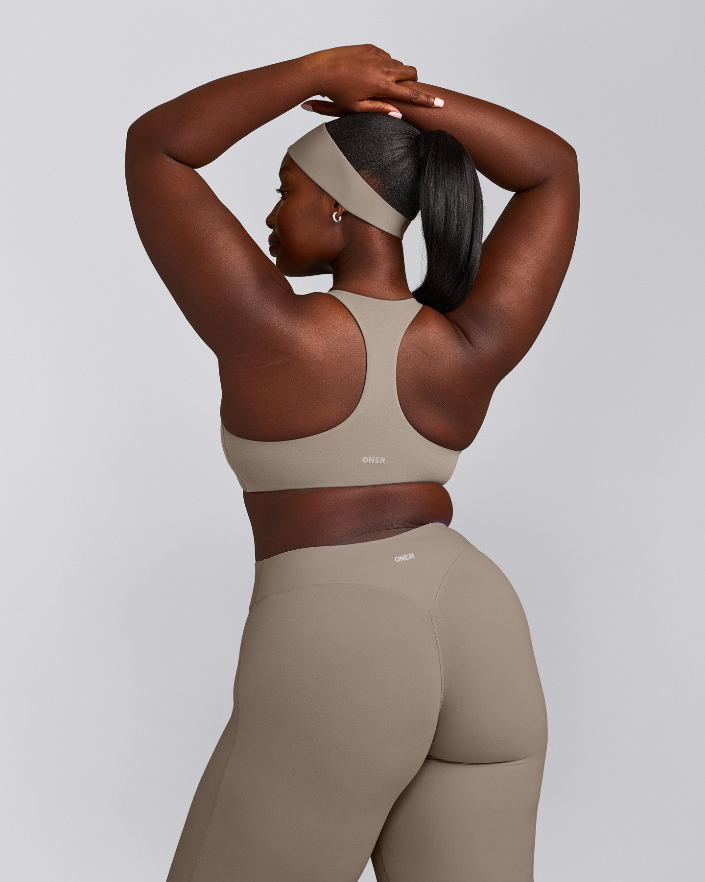 SoftMotion™ Bralette with Grey Logo | Minky