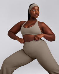 SoftMotion™ Bralette with Grey Logo | Minky