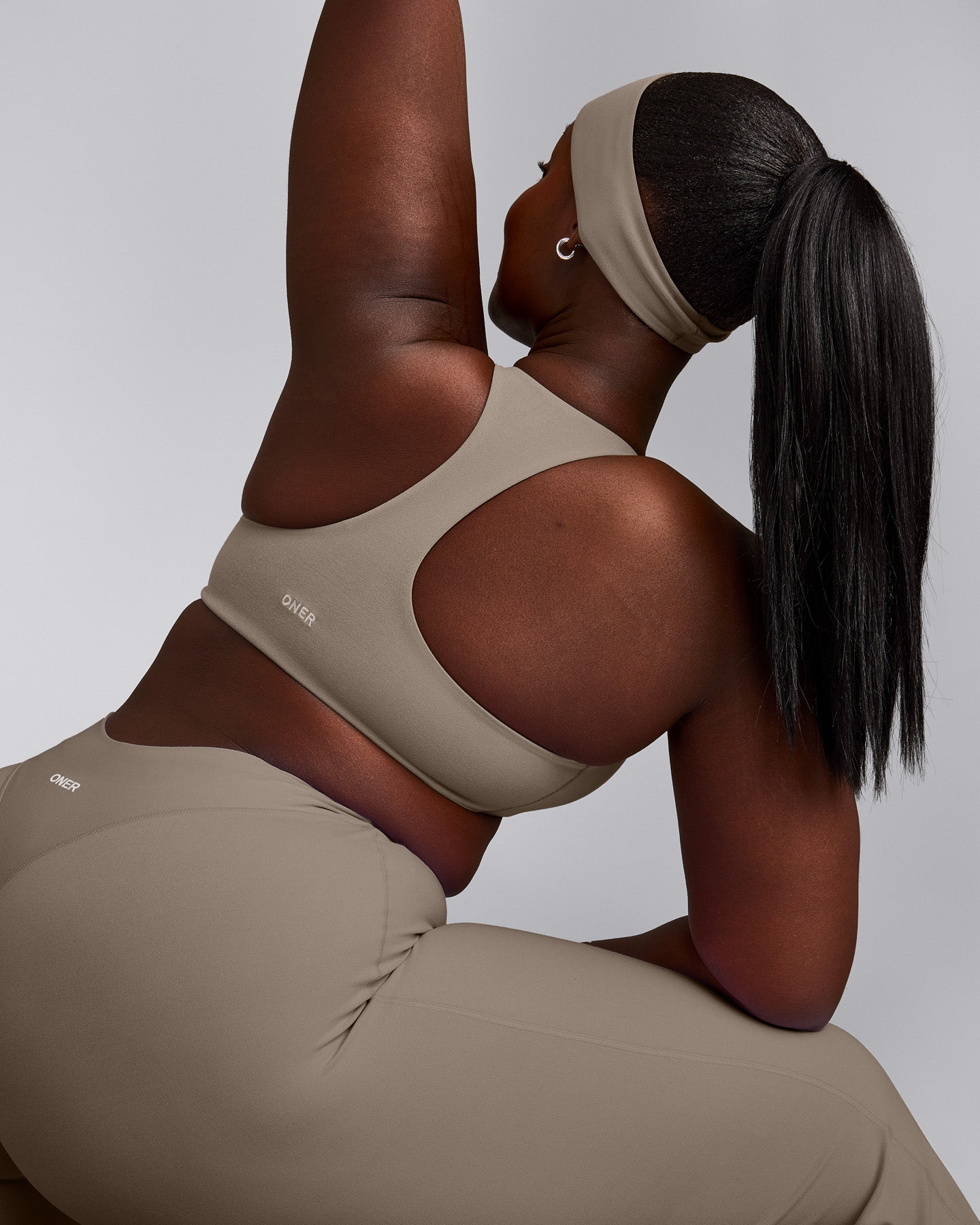 SoftMotion™ Bralette with Grey Logo | Minky