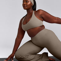 SoftMotion™ Bralette with Grey Logo | Minky