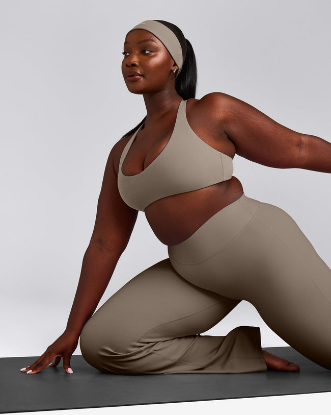 SoftMotion™ Bralette with Grey Logo | Minky
