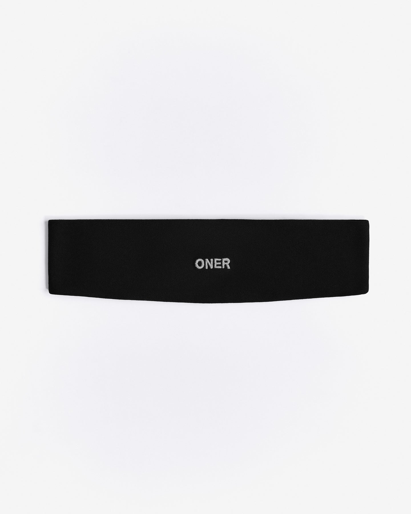 SoftMotion™ Headband with Grey Logo | Black