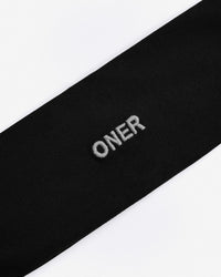 SoftMotion™ Headband with Grey Logo | Black