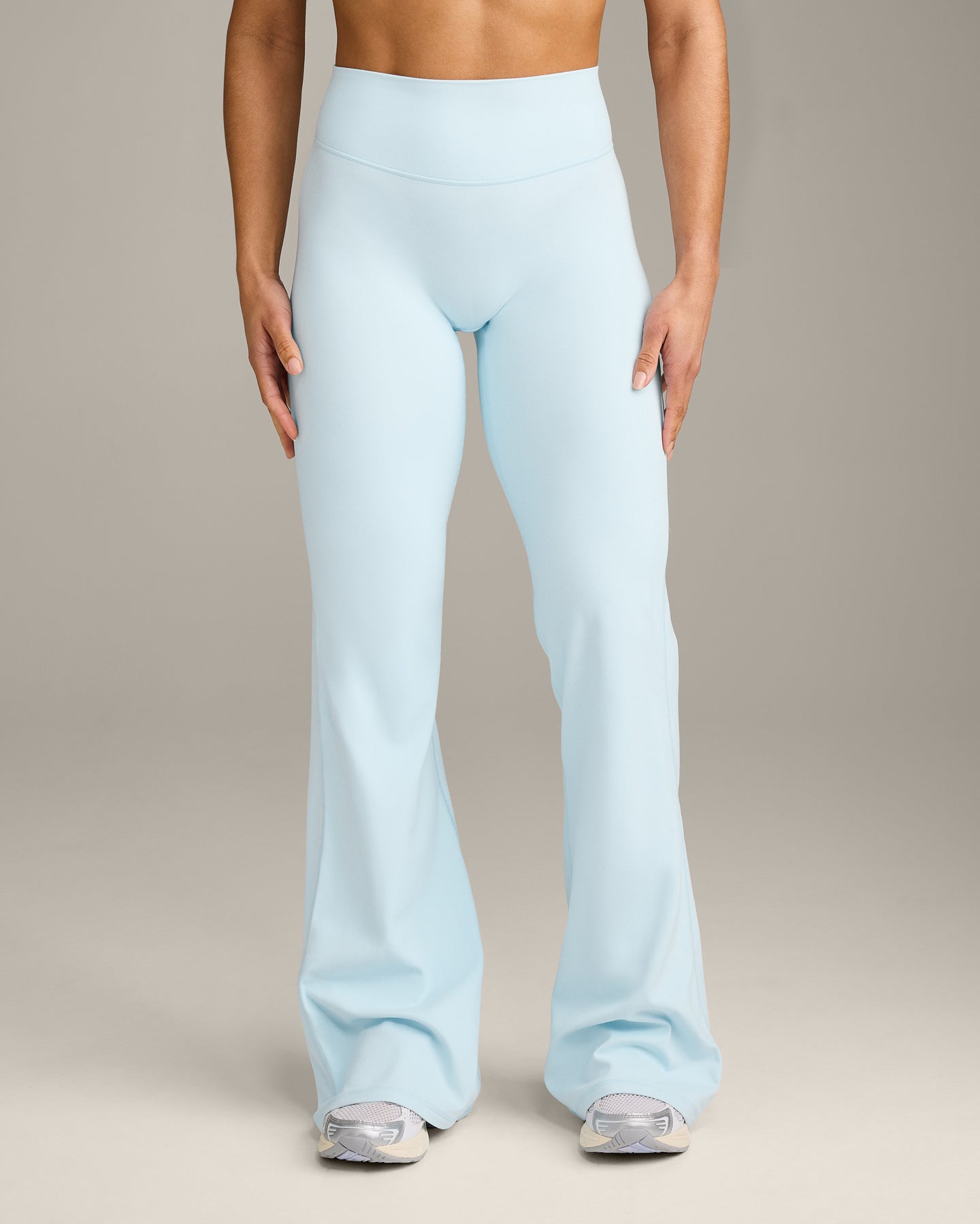 SoftMotion™ Flared Bottoms with Grey Logo | Cloud Blue