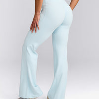 SoftMotion™ Flared Bottoms with Grey Logo | Cloud Blue