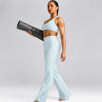SoftMotion™ Flared Bottoms with Grey Logo | Cloud Blue