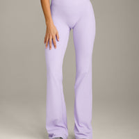 SoftMotion™ Flared Bottoms with Grey Logo | Lavender Purple