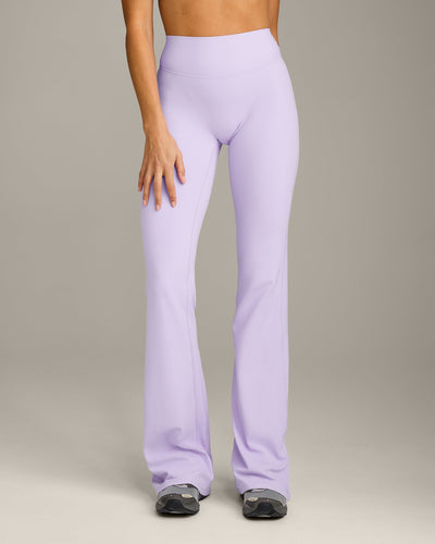 SoftMotion™ Flared Bottoms with Grey Logo | Lavender Purple