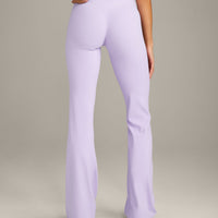 SoftMotion™ Flared Bottoms with Grey Logo | Lavender Purple
