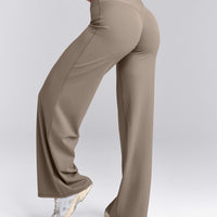 SoftMotion™ Straight Leg Pants with Grey Logo | Minky