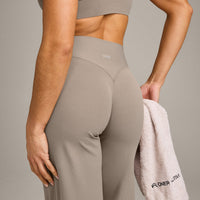 SoftMotion™ Straight Leg Bottoms with Grey Logo | Minky