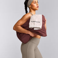 SoftMotion™ Straight Leg Pants with Grey Logo | Minky