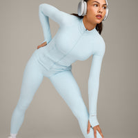 SoftMotion™ Jacket with Grey Logo | Cloud Blue