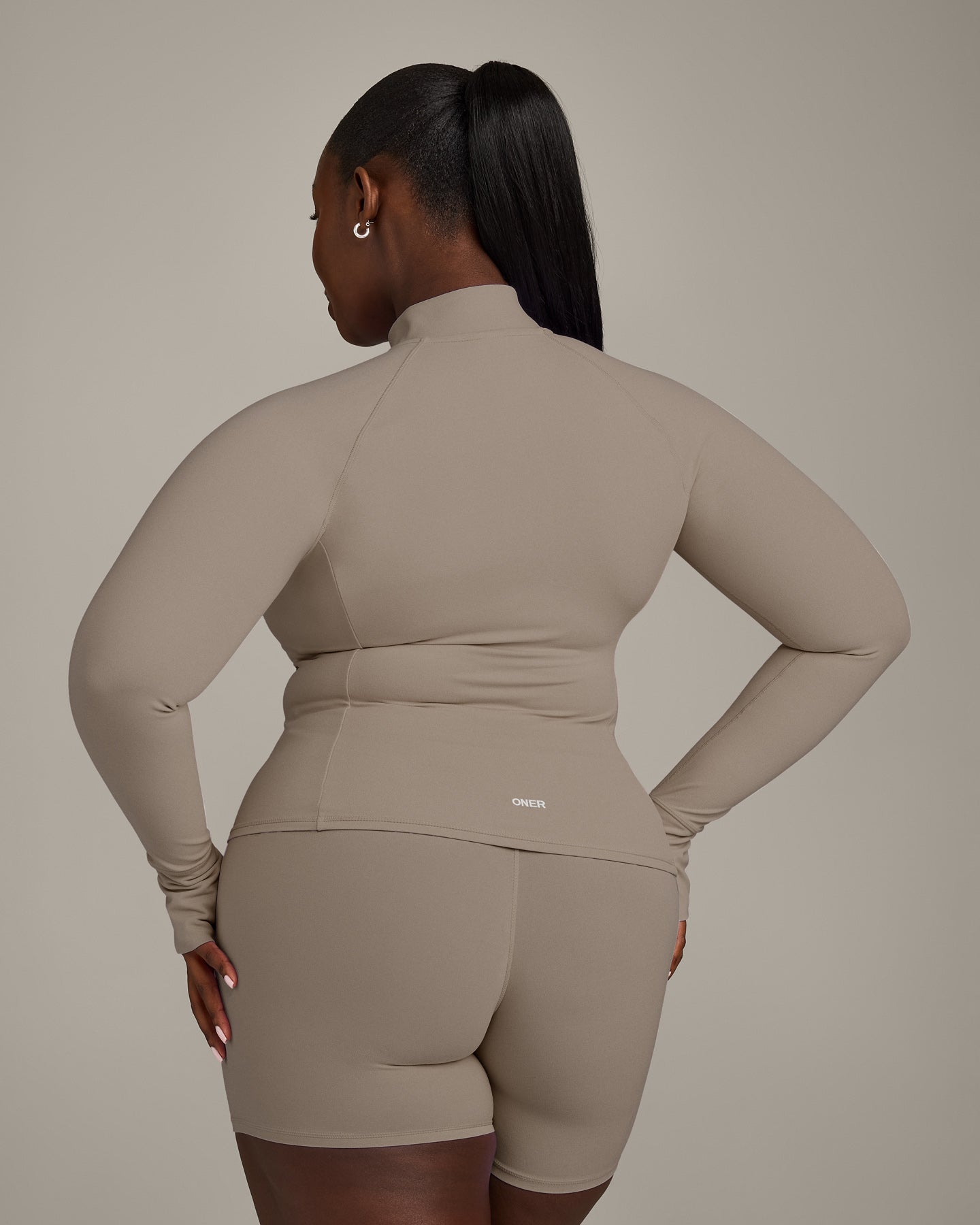 SoftMotion™ Jacket with Grey Logo | Minky