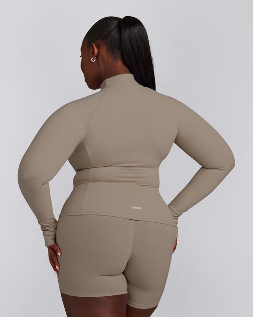 SoftMotion™ Jacket with Grey Logo | Minky