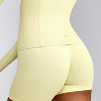SoftMotion™ Jacket with Grey Logo | Pastel Yellow